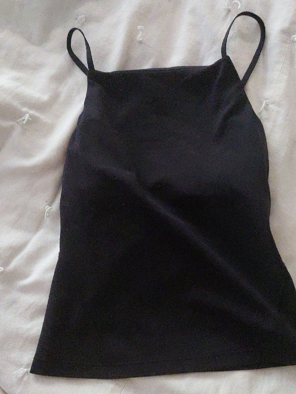 Lululemon Black Tank W/ Bulit In Bra